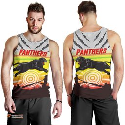 Panthers Men's Tank Top Indigenous Setting Sun