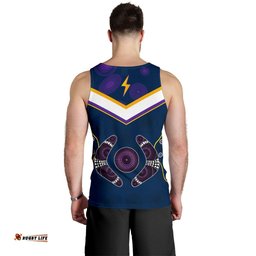 (Custom Personalised) Storm Men Tank Top Melbourne Indigenous Champion