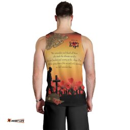 Anzac Day Men's Tank Top - Lest We Forget