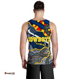 Cowboys Men Tank Top Unique Indigenous