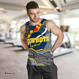 Cowboys Men Tank Top Unique Indigenous