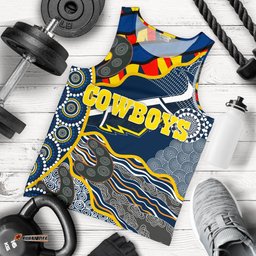 Cowboys Men Tank Top Unique Indigenous