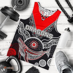 St. George Illawarra Dragons Men's Tank Top Aboriginal