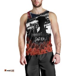 Anzac Day Men's Tank Top - Remembrance Anzac