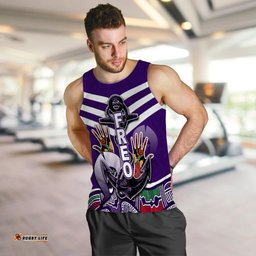 Naidoc Fremantle Men's Tank Top Freo Torres Strait Islanders