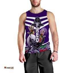 Naidoc Fremantle Men's Tank Top Freo Torres Strait Islanders