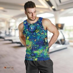 Australia Men Tank Top - Opal Gemstone Mens Tank Color Art