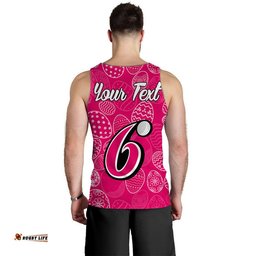 (Custom Personalised) Sydney Sixers Cricket Happy Easter Day Men Tank Top Simple Style