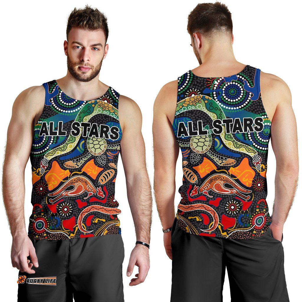 Indigenous Men Tank Top All Stars Pride Version