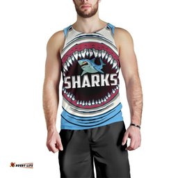 Sharks Rugby Men's Tank Top Cronulla Sutherland