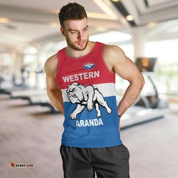 (Custom Personalised) Western Aranda Bulldogs Football Club (Hermannsburg) Men's Tank Top -