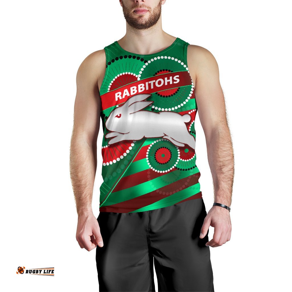 Rabbitohs Men Tank Top Indigenous Bravery