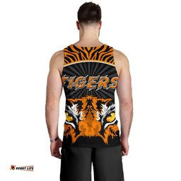 Wests Men's Tank Top Rugby - Tigers