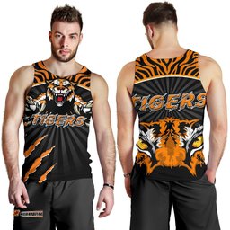 Wests Men's Tank Top Rugby - Tigers