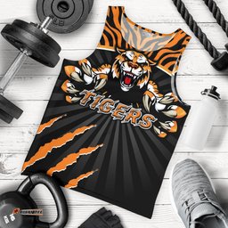 Wests Men's Tank Top Rugby - Tigers