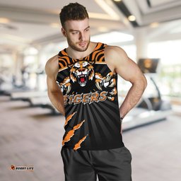 Wests Men's Tank Top Rugby - Tigers