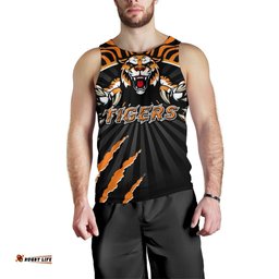 Wests Men's Tank Top Rugby - Tigers