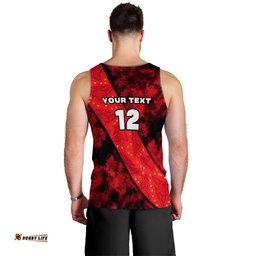 (Custom Personalised) Bombers NAIDOC Week Men's Tank Top Essendon Aboriginal Special Version