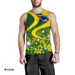 Tank Top - Australia National Color Mens Tank - Men