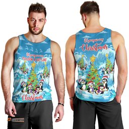 Its Penguin-ing To Look A Lot Like Christmas Men Tank Top