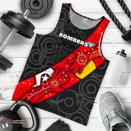 Bombers Naidoc Week Men's Tank Top Essendon Ingenious