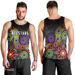 All Stars Christmas Men Tank Top Indigenous Dreamtime