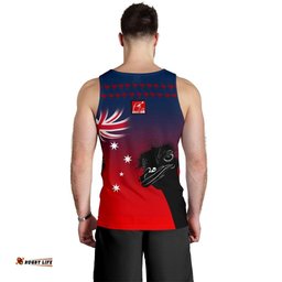 Men Tank Top - Emus Mens Tank Aus Flag