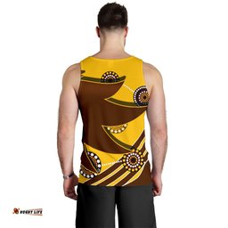 Pride Hawks Men Tank Top Hawthorn Indigenous