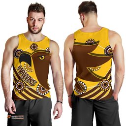 Pride Hawks Men Tank Top Hawthorn Indigenous
