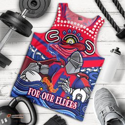Australia Newcastle Naidoc Week Custom Men Tank Top - For Our Elders Home Jersey Tank Top