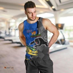 Personalised Panthers And Eels Men Tank Top Sporty Version