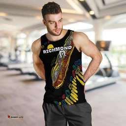 Richmond NAIDOC Week Men Tank Top Tigers Aboriginal Special Style