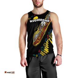 Richmond NAIDOC Week Men Tank Top Tigers Aboriginal Special Style