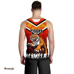 Wests Men's Tank Top Tigers Anzac Vibes