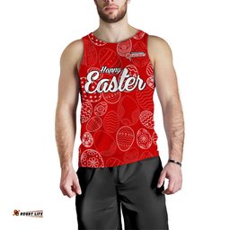Melbourne Renegades Cricket Happy Easter Day Men Tank Top Simple Style