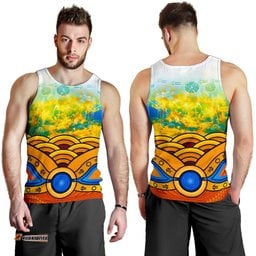 Aboriginal Men's Tank Top, Australia Kangaroo Sky