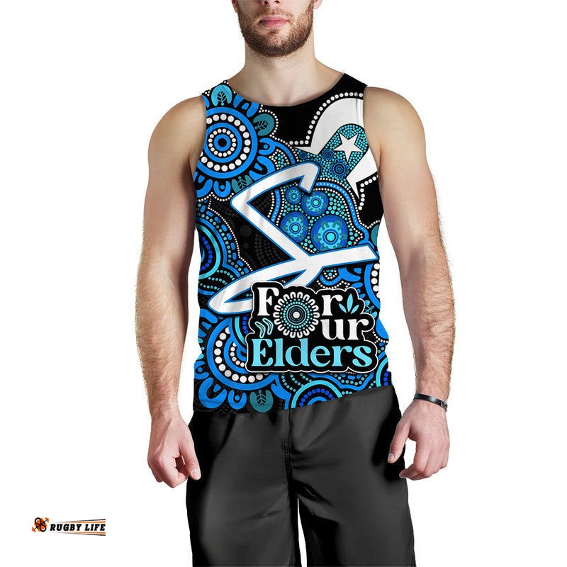 Adelaide Strikers Cricket Men Tank Top NAIDOC Torres Strait For Our Elders