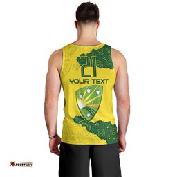 Custom Australia Cricket Men Tank Top History Commemorative World Cup Winners