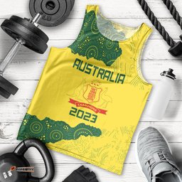 Custom Australia Cricket Men Tank Top History Commemorative World Cup Winners