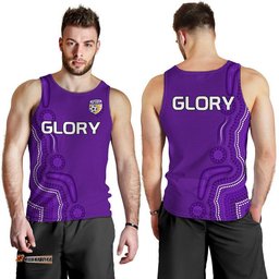 Perth Glory Soccer Men Tank Top Aboriginal