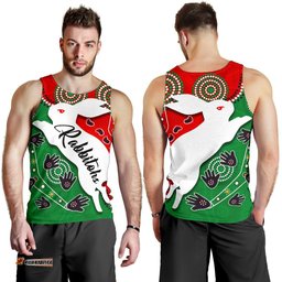 Rabbitohs Forever Men Tank Top Indigenous