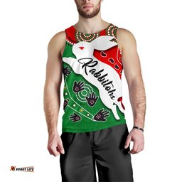 Rabbitohs Forever Men Tank Top Indigenous