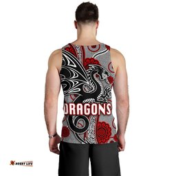 St. George Dragons Men Tank Top Unique Indigenous