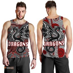 St. George Dragons Men Tank Top Unique Indigenous