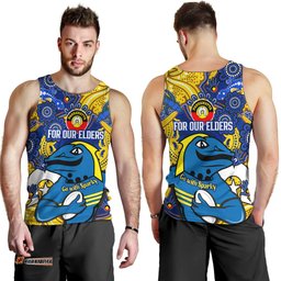 Australia Parramatta Naidoc Week Custom Men Tank Top - For Our Elders Go With Sparky Tank Top
