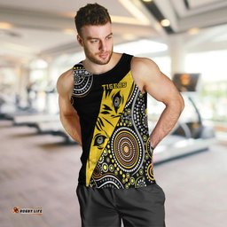 Richmond Indigenous Men Tank Top Tigers Football