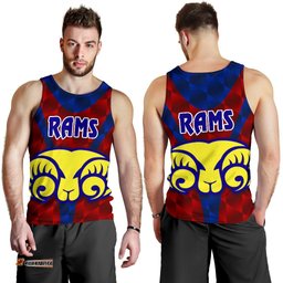 Adelaide Men's Tank Top Rams Merino Original - Red