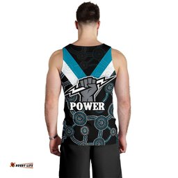 Port Adelaide Men Tank Top Power