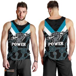 Port Adelaide Men Tank Top Power