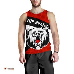 North Sydney Men Tank Top The Bears Sporty Style